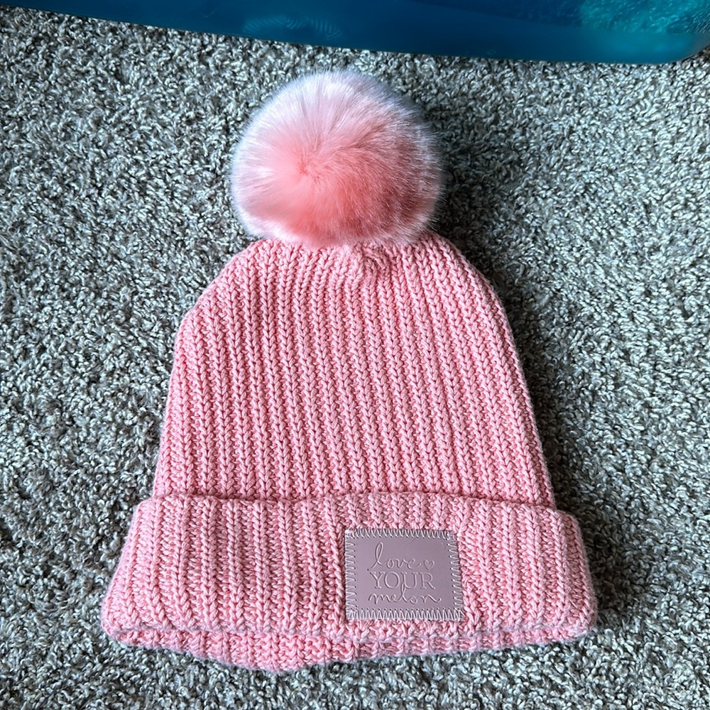 Love Your Melon Pom Beanie